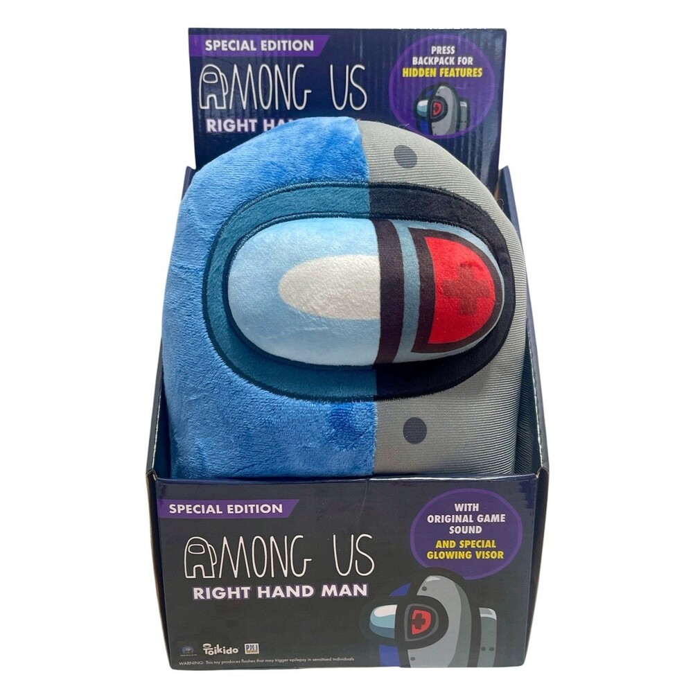 Among Us "Right Hand Man" Special Edition Plush w/ Original Game Sounds NEW